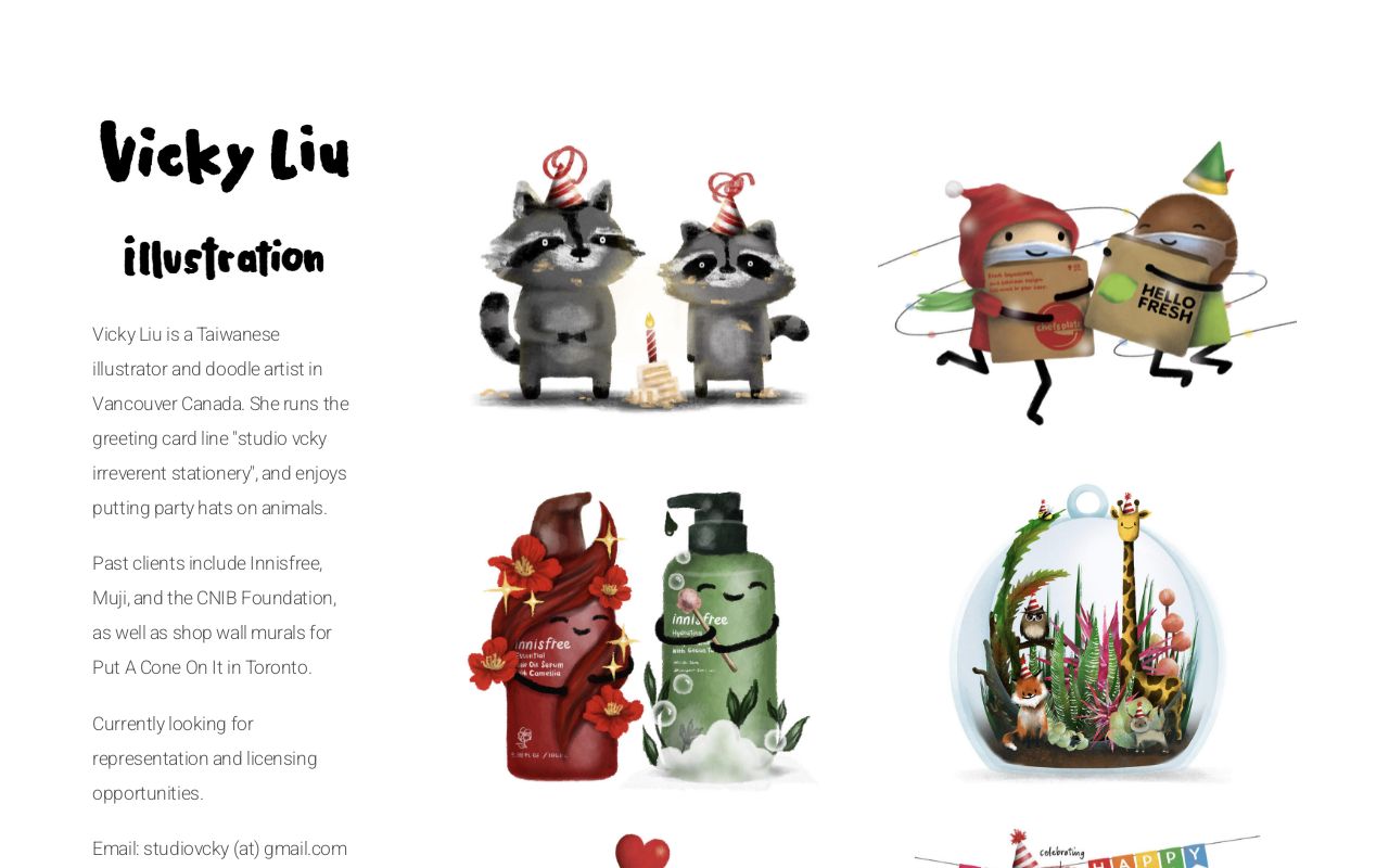 Vicky Liu Illustration Portfolio